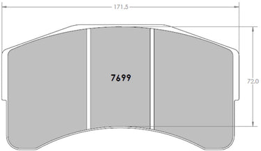 Performance Friction PFC Brake Pads 7699.82.32.44 Product Image